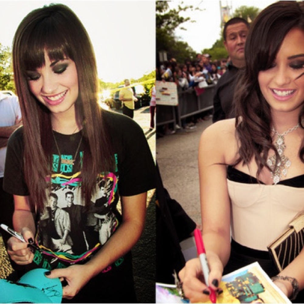 💛 RARE 2013 Vintage Demi Lovato Autograph - Guaranteed Authentic